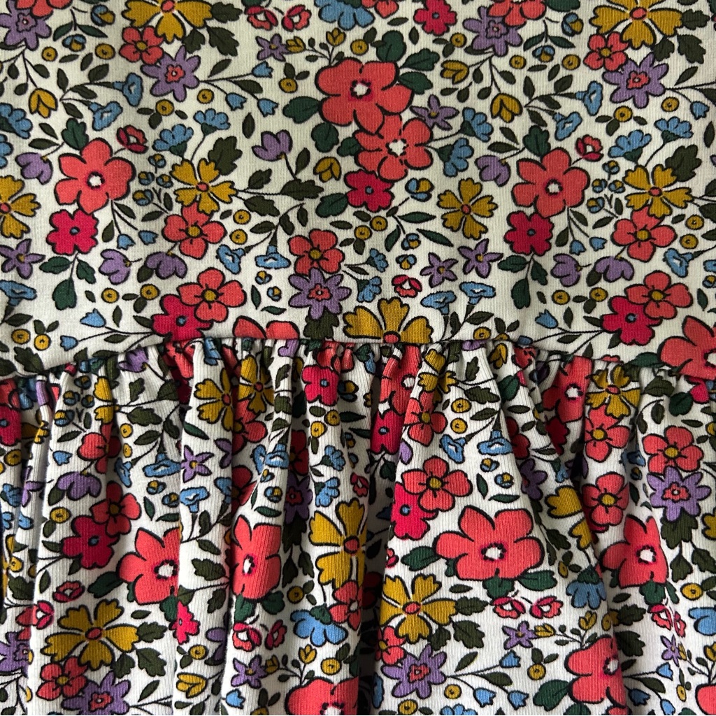Little Road Co. Floral Peplum Top - Size 5 — image 2 of 4